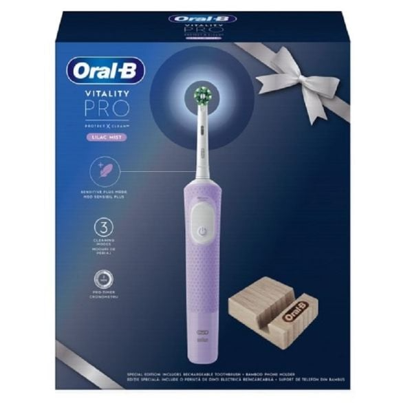 Četkica za zube OralB VITALITY PRO + BAMBOO PHONE HOLDER