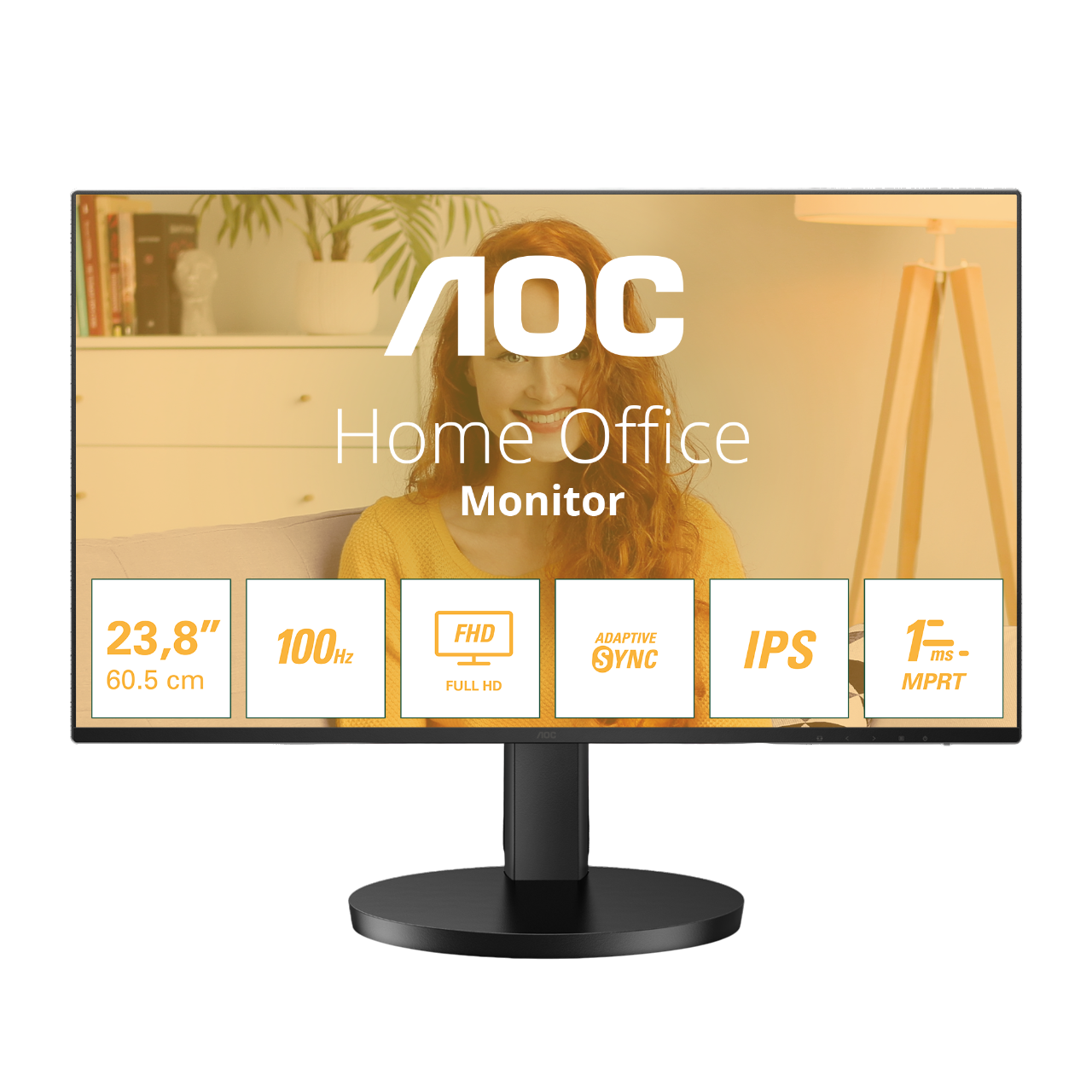 Monitor AOC 24" 24B3HA2, VGA, HDMI, zvuč., 100Hz