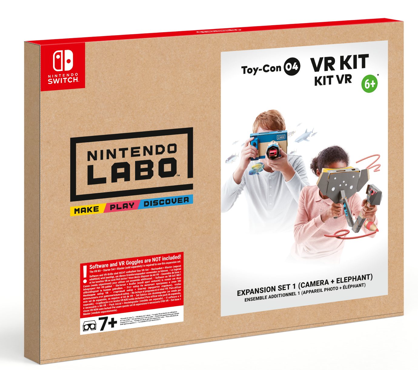 Nintendo Labo Toy-Con 04 VR Expansion Set 1 (Camera + Elephant) Switch