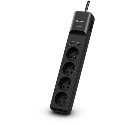 Prenaponska zaštita CyberPower P0420SUD0, 4xšuko 2xUSB-A