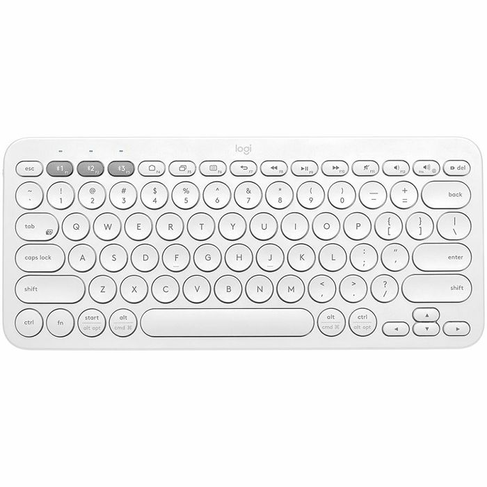 Tipkovnica Logitech K380 for Mac Keyboard, bežična, bijela