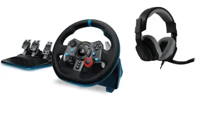 Volan Logitech G29 Driving force - ASTRO A10 slušalice