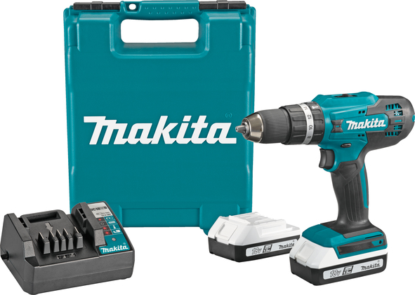 Aku udarna bušilica Makita HP488D002 - sa baterijom, koferom i punjačem