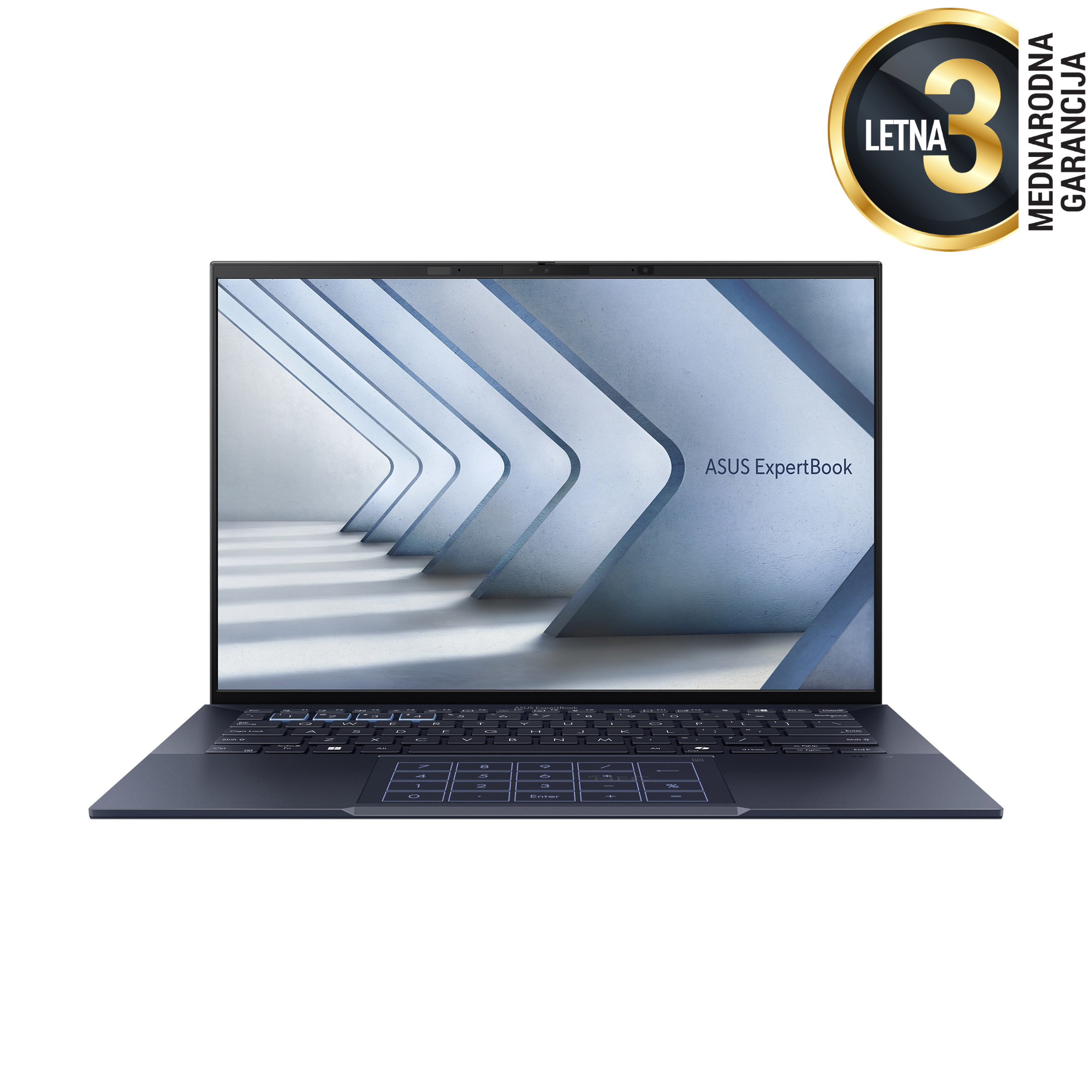 Laptop ASUS ExpertBook B9 OLED B9403CVAR-WB75E0X, 14/i7/32/2TB/W11P