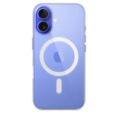 Apple iPhone 16 Plus clear case with MagSafe