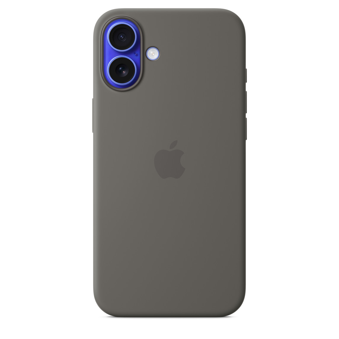 Apple iPhone 16 Plus silicone case with MagSafe Stone Gray