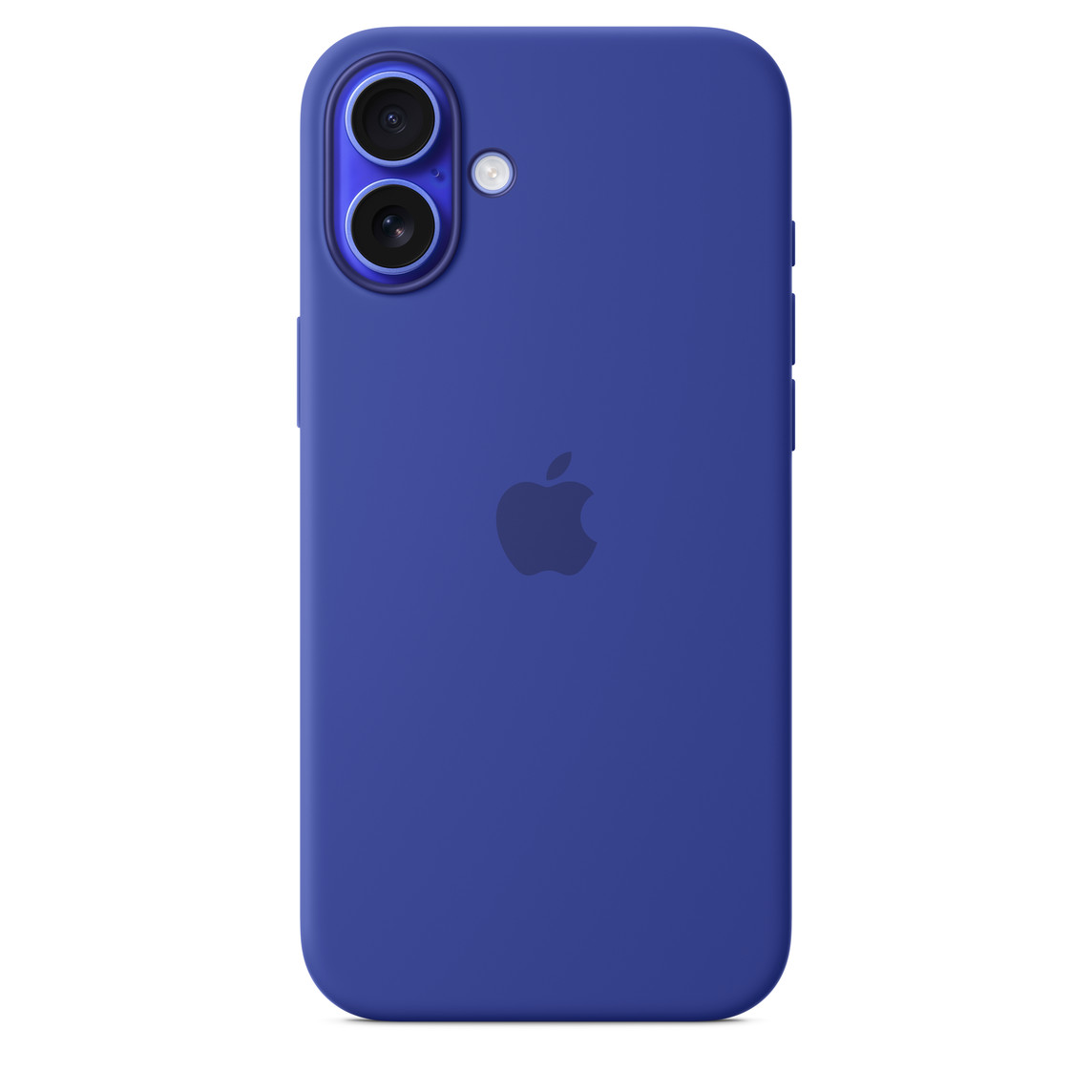 Apple iPhone 16 Plus silicone case with MagSafe Ultramarine
