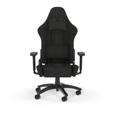 Gaming stolica Corsair TC100, Fabric Black/Black120kg