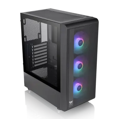 Kućište Thermaltake S200 TG ARGB Mid tower case, 3x ARGB 120mm Lite fan