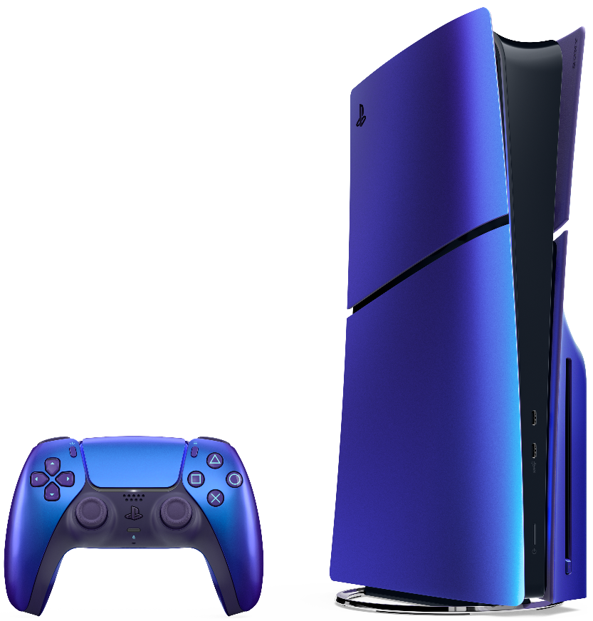 Poklopac za PS5 Slim konzolu D chassis Chroma Indigo