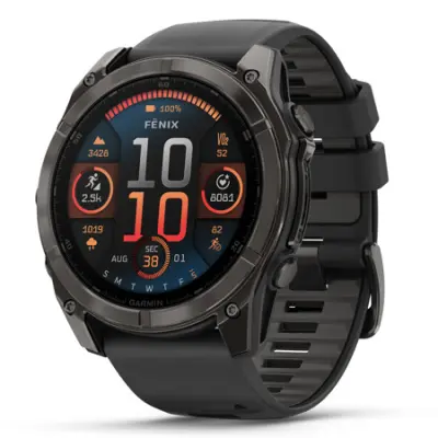 Pametni Outdoor sat Garmin Fenix 8 51mm AMOLED Saphphire Carbono Gray