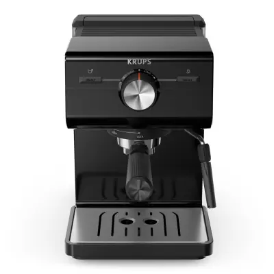 Aparat za kavu Krups XP381810 espresso kava, crni