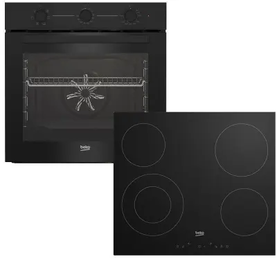 Ugradni set pećnica + ploča Beko BBSE11120BD