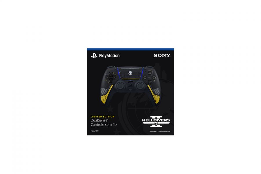 PS5 Dualsense Wireless Controller Helldivers 2 Limited Edition