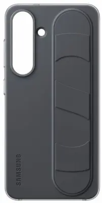 Silikonska maska s remenom za Samsung Galaxy S25 crna EF-GS931CBEGWW