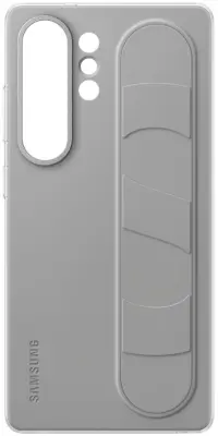 Silikonska maska s remenom za Samsung Galaxy S25 Ultra siva EF-GS938CJEGWW
