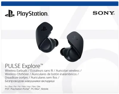 PS5 Pulse Explore wireless earbuds Midnight Black