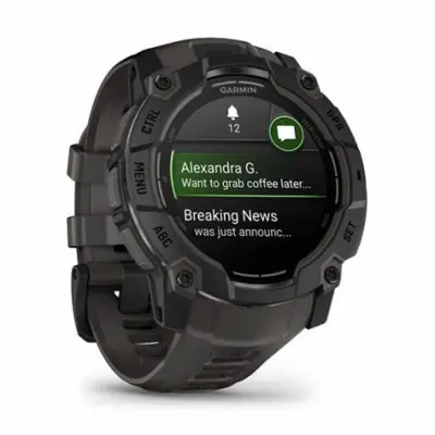 Pametni Outdoor sat Garmin Instinct 3 50mm AMOLED Black Charcoal