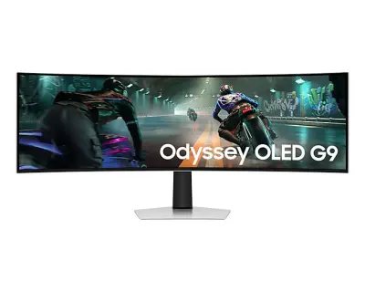 Monitor 49" Samsung G9 G91SD DQHD OLED Odyssey Gaming, QHD, OLED, 144Hz