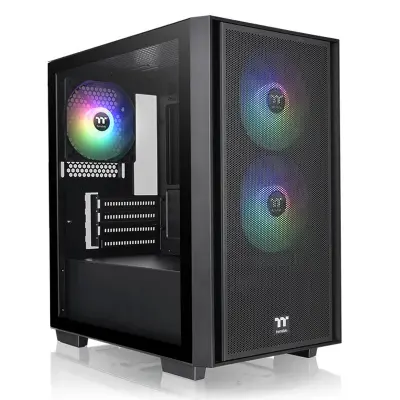 Kućište Thermaltake Versa H16 TG ARGB Micro Tower Case, mATX,TG panel, 3x 120mm ARGB fans