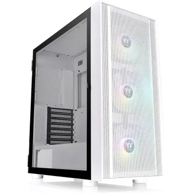 Kućište Thermaltake H570 TG ARGB Snow Mid tower, tempered glass, 3x 120mm ARGB Lite fan