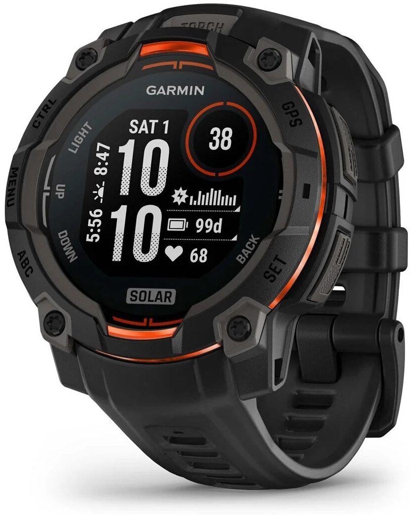 Pametni Outdoor sat Garmin Instinct 3 45mm SOLAR Black