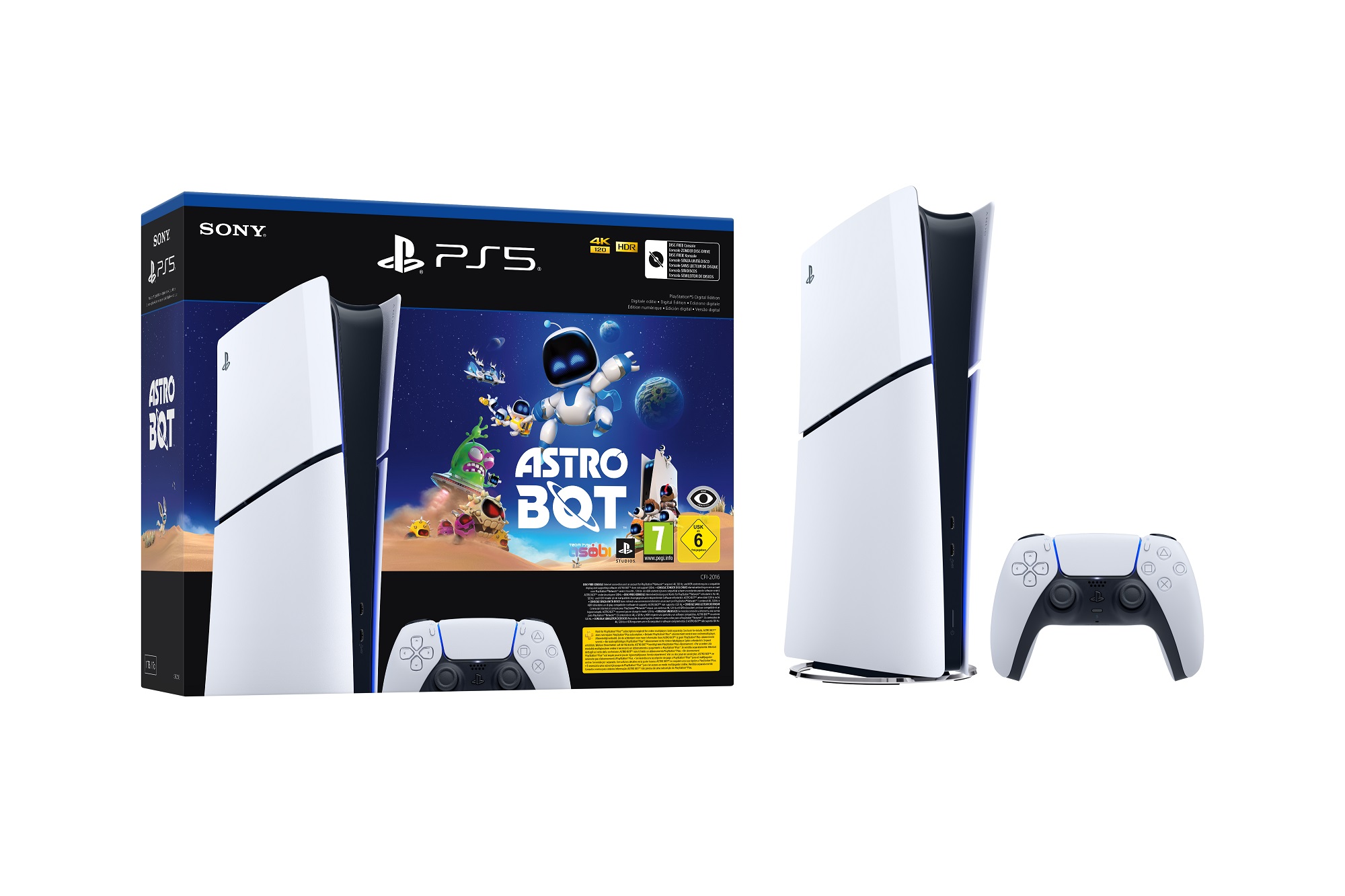PlayStation 5 Slim Digital Edition D chassis + Astro Bot VCH