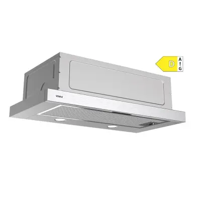 Kuhinjska napa VIVAX CHO-60PT100T X, 60 cm, 335 m3/h, inox
