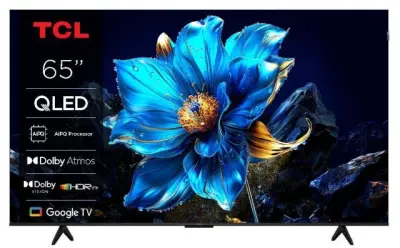 TV TCL 65P7K, 165.1cm (65"), QLED, 4K UHD SMART TV, GOOGLE TV