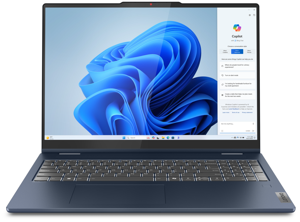 Laptop Lenovo IdeaPad 5 2u1 Touchscreen, 83DS0007SC, 16/R5/16/1TB