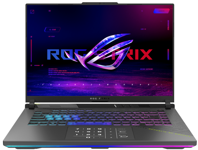 Laptop ASUS ROG Strix G16, G614JU-N3511, 40,6 cm (16,0") IPS FHD+ 165Hz, i5-13450HX, 16 GB RAM, 1 TB SSD, RTX 4050, NoOS