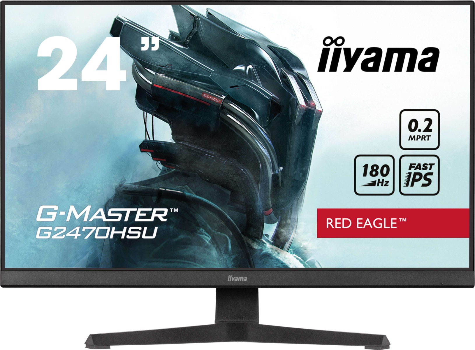 Monitor 24" IIYAMA G2470HSU, FHD, Fast IPS, 180Hz