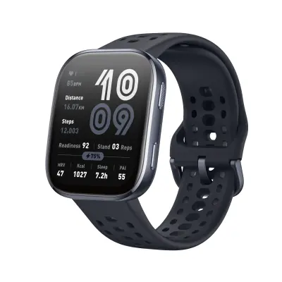 Amazfit BIP 6 Black, 1,97", Baterija do 14 dana