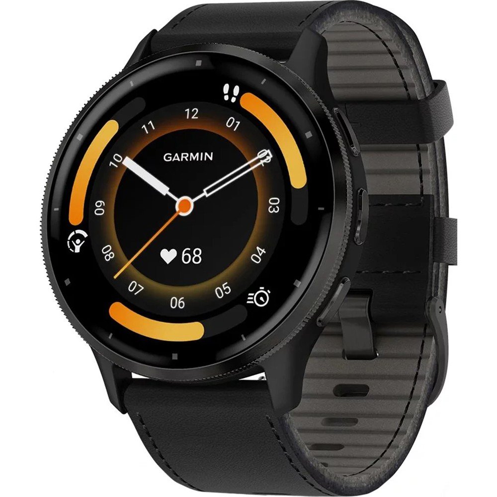Pametni sat Garmin Venu 3 Black Slate Leather