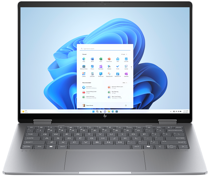 Laptop HP Envy x360 14-fc0003nn 14'' FHD, U7-155U/16GB/512GB SSD, Touch, W11H