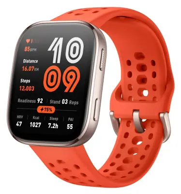 Amazfit BIP 6 Red, 1,97", Baterija do 14 dana