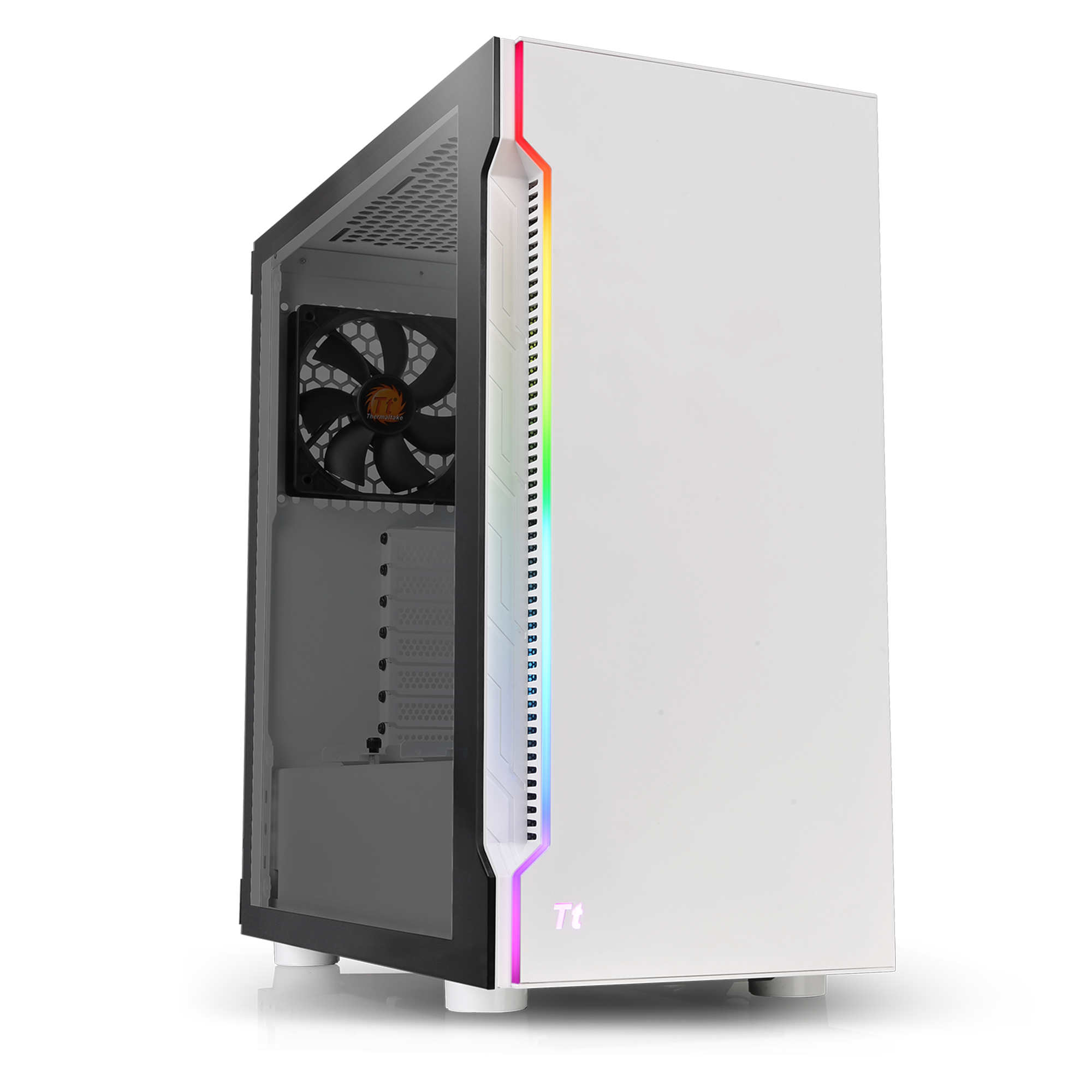 Kućište Thermaltake H200 TG Snow RGB Edition