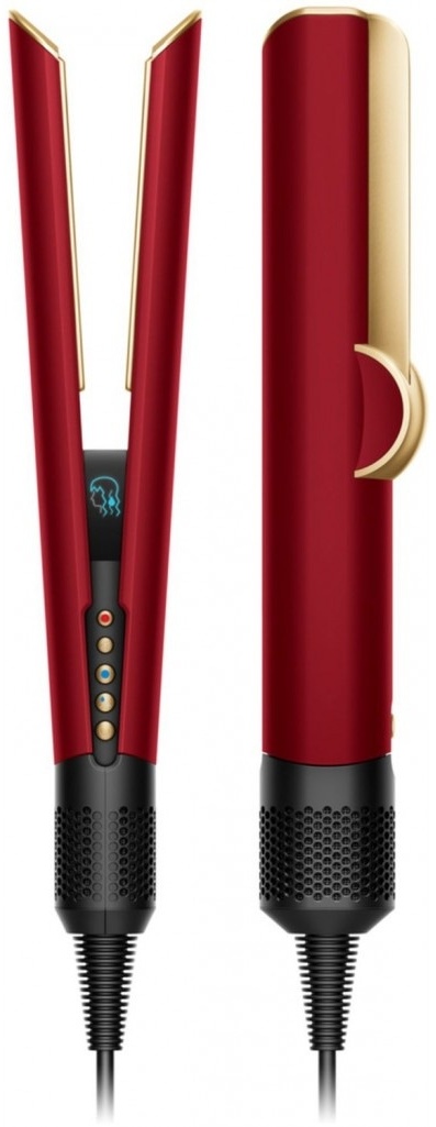 Uređaj za ravnanje kose Dyson Airstrait Velvet Red/Gold Limited edition