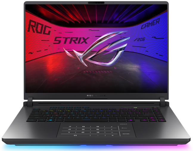 Laptop ASUS ROG Strix G16, G615LM-S5076, 40,6 cm (16,0") 2.5K 240Hz IPS, Intel Core Ultra 9 275HX, 32 GB RAM, 1 TB SSD, RTX 5060, No OS