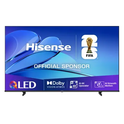 TV HISENSE 55E7Q, 139.7cm (55"), QLED, 4K UHD Smart TV, VIDAA OS