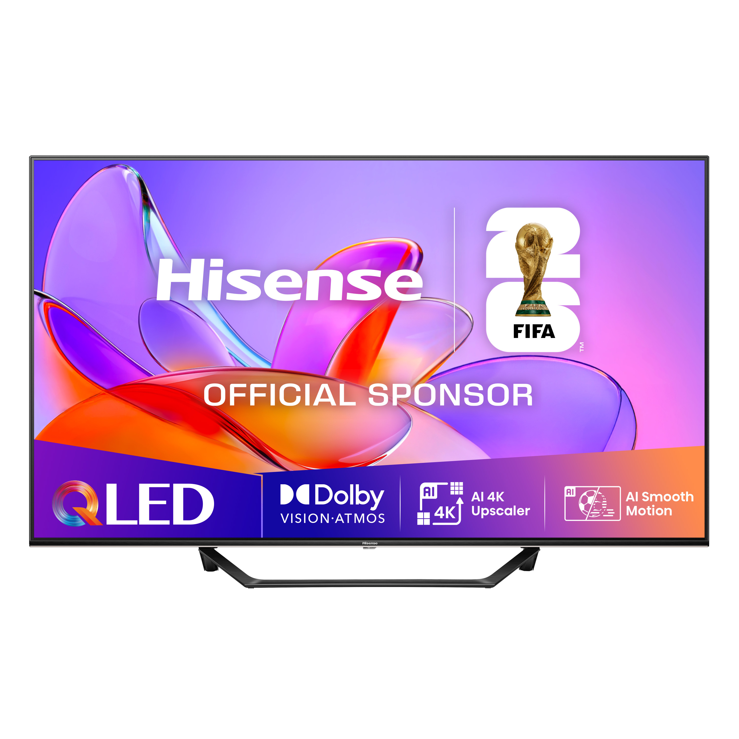 TV HISENSE 43A7Q, 109.2cm (43"), QLED, 4K UHD Smart TV, VIDAA OS