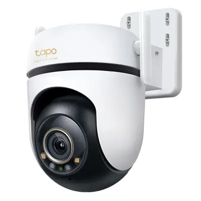 TP-Link Tapo C530WS Outdoor Pan/Tilt Security Wi-Fi Camera, 3K 5MP (2880x1620), 2.4 GHz, 2 x External Antennas, 1 x Ethernet Port, Horizontal 360
