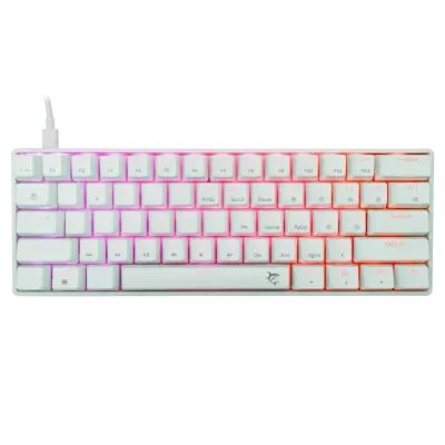 White Shark TIPKOVNICA GK-004211 SHINOBI-2 Bijela - Mehanicka / US - RED SW.