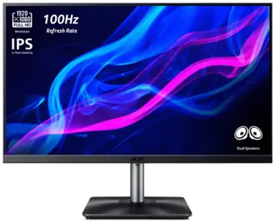 Monitor 23.8" ACER Vero RS2 RS242Y, UM.QR2EE.013, IPS Full HD, 100Hz, 4ms, VGA, HDMI