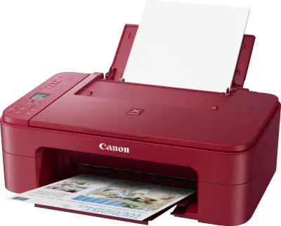 Pisač CANON Pixma TS3352, tintni, A4, Wi-Fi, crvena boja