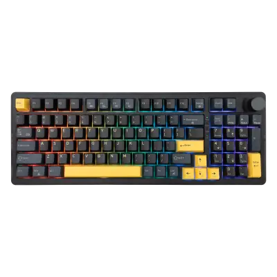 Tipkovnica WHITE SHARK EXCALIBUR, GK-007151, crna, US layout