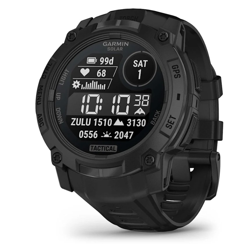 Pametni sat GARMIN Instinct 3 50mm Tactical SOLAR crni