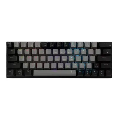 Tipkovnica WHITE SHARK GK-002721V2 Wakizashi 2, sivo-crna, mehanička, US layout, Blue Switch
