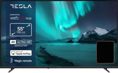TV TESLA 55E655BUW, Smart TV, webOS
