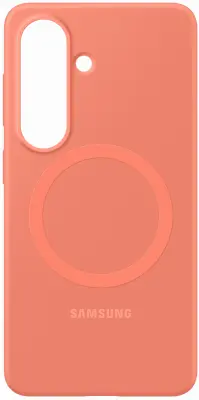 Silikonska magnetna maska za Samsung Galaxy S26 koraljno crvena EF-ES942COEGWW